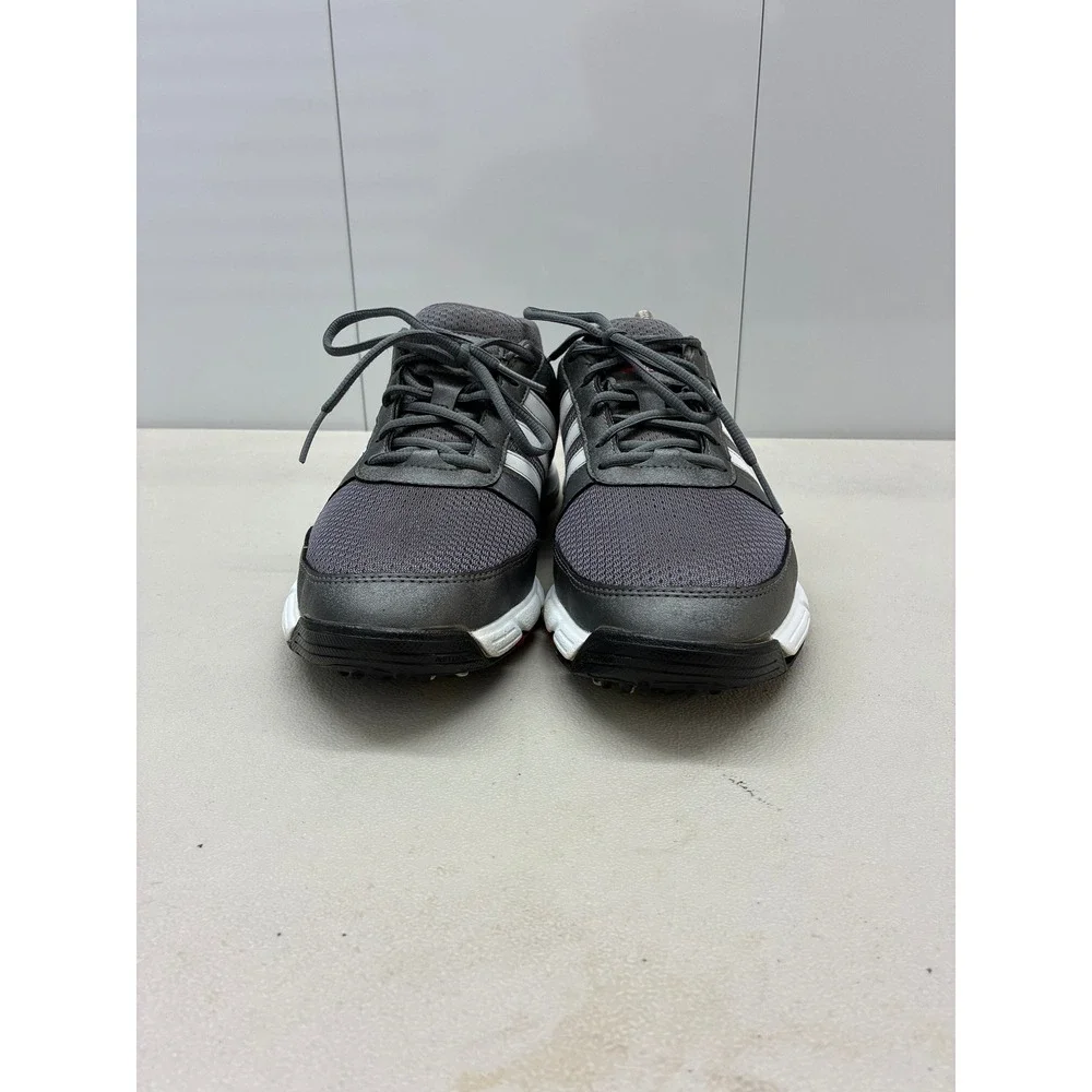 Adidas Tech Response Mens Golf Shoes Grey White Red Spiked F33551 Size 10